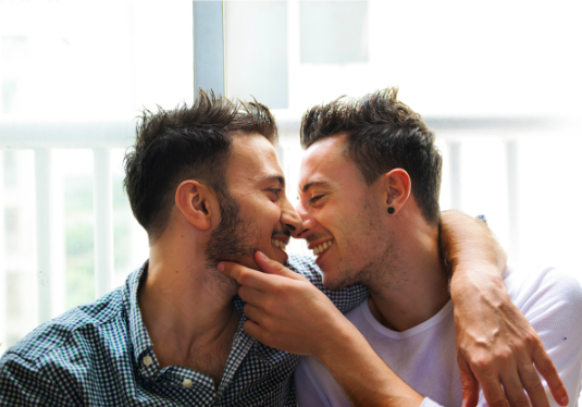 gay couple feeling confident in relationship again after online couples counseling in Simi Valley, ca, 93063
